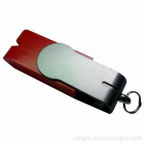 USB flash disk, 8GB capacity, swivel style, for promotional gift